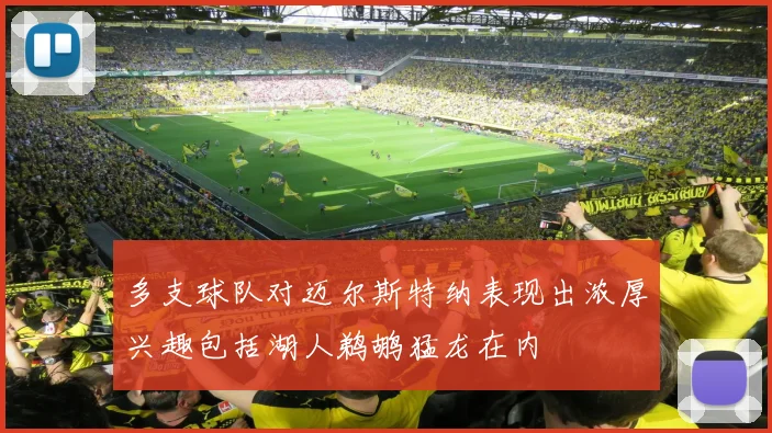多支球队对迈尔斯特纳表现出浓厚兴趣包括湖人鹈鹕猛龙在内